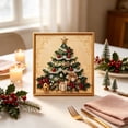 thumbnail image 2 of DIY Christmas Pearl Bead Art Kit for Beginners, Holiday Mosaic Craft Set with Canvas, Plastic Beads, Applicator Pen, Wax, Sorting Tray, Instructions & Photo Frame, Family DIY Wall Art Holiday Gift, 2 of 8