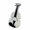 White, variant on Cute Musical Plush Toys Soft Violin Guitar Pipa Tuning Fork Note Stuffed Doll Music Lover Birthday Gifts