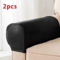 thumbnail image 1 of PU Leather Sofa Armrest Covers for Couch Chair Arm Protector Stretch Waterproof, 1 of 5