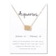 thumbnail image 1 of Doce constelaciones señora collar Navidad pequeño regalo colgante collar Ornamen Wmkox8yi sjalhkljlk6325, 1 of 1