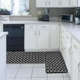 thumbnail image 4 of Kitchen Rug Mat Halloween Ghost Bone, Set of 2, Anti-Fatigue Non-Skid Washable Kitchen Runner Rugs, Black White Soft Comfort Rug for Kitchen, Floor Home, Front of Sink, Laundry, 4 of 6