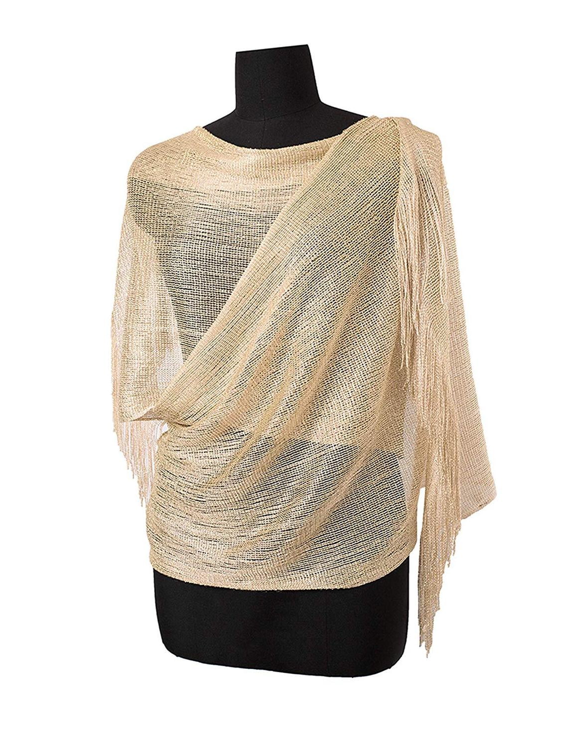 nude shawl for wedding