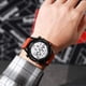 thumbnail image 5 of Monstrate Reloj de mujer con pantalla grande Simple y reloj electrónico de silicona con despertador Electrónica negro, 5 of 6