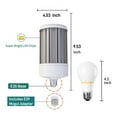 thumbnail image 2 of 120-Watt Equivalent 15000 Lumens E26/E39 (Standard) LED COB Light Bulb Daylight (5000K) (1-Bulb), 2 of 5