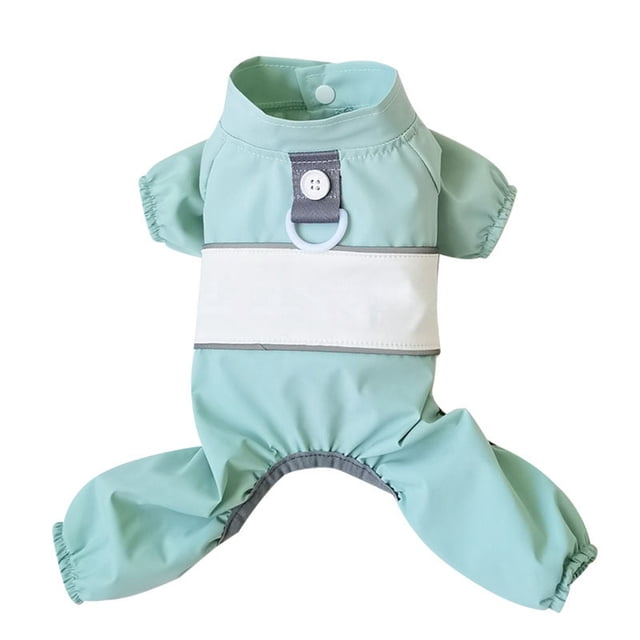 TIELUTT Dog Raincoat for Small Medium Large Lightweight Reflective Outdoor Walking Jacket with Hood Life Jackets for Cats Anxiety Vest for Dogs Medium Rain Jacket Dog Overalls for Dog Follow Life Jack