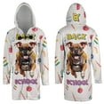 thumbnail image 3 of Back to School Cute Boxer All Over Print 3D Hooded Duffle Toggle Coat Boxers Dog Lover Gifts Idea - 13010, 3 of 6