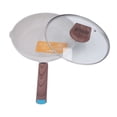 thumbnail image 3 of Kitchen Frying Wok, Multifunctional Even Heat Distribution Classic Design Non Stick  Stone Frying Pan  For Home, 3 of 8