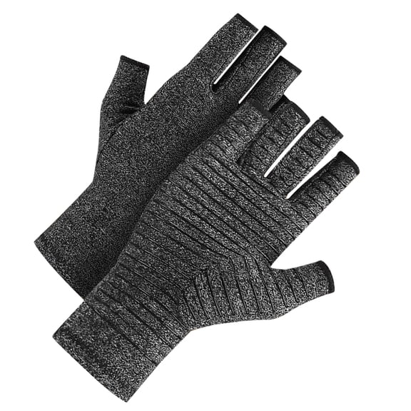 YUYUETIME 1 Pair Breathable Grey Fitness Gloves for Weight Lifting, Outdoor Sports, Gym Workouts and Exercise