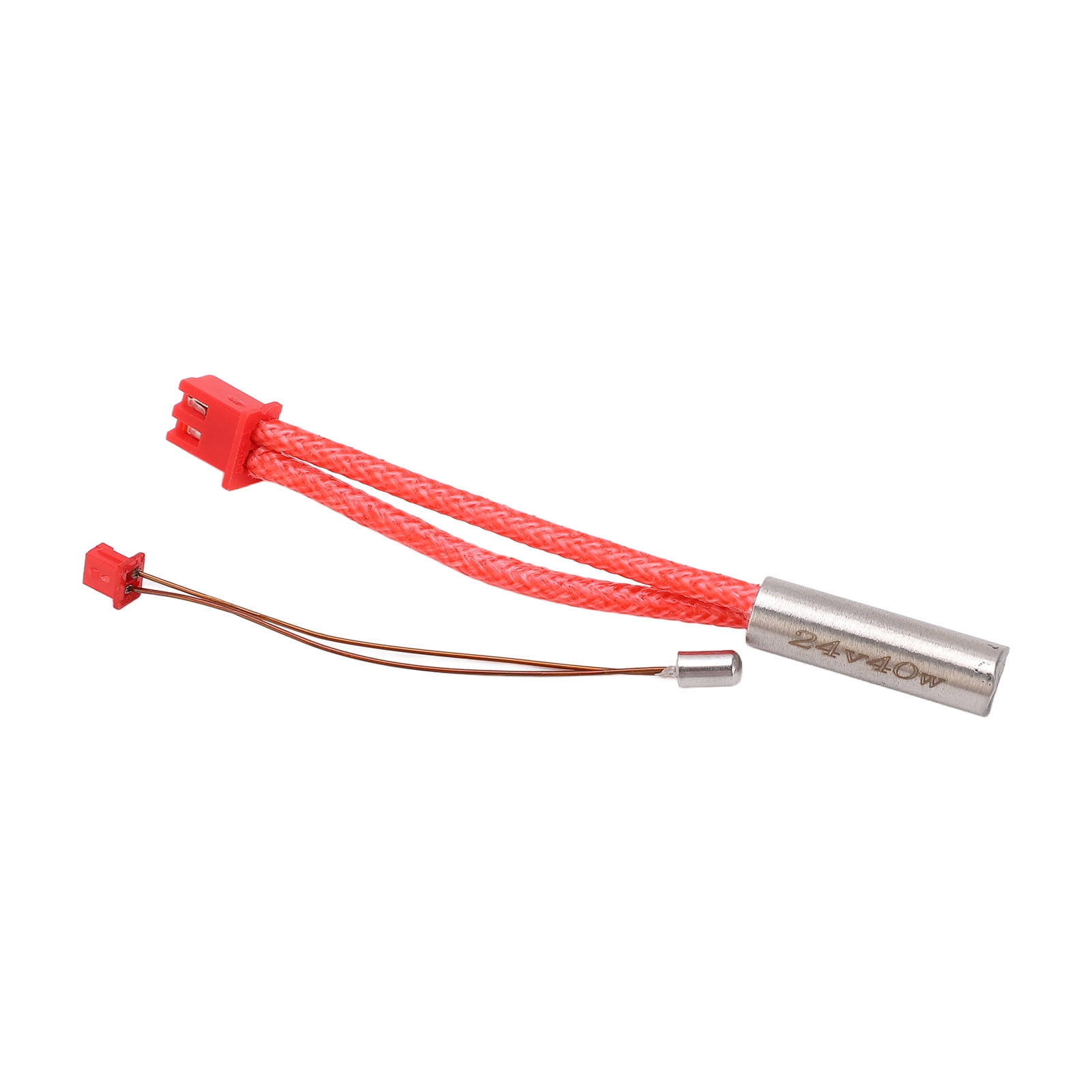 Ccdes Thermistor, Heater Thermistor 24V 40W 3D Printer Accessory Set
