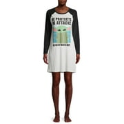Yoda Women's and Women's Plus Pajama Sleepshirt