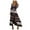 Brown, variant on Ichuanyi Woman Dress Women's sexy vacation cardigan dress fashion print button beach dress