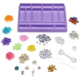 thumbnail image 5 of Alphabet Bead & Charm Bracelet Making Kit by Go Glo, 1,000+ Pieces with Heishi, Letters and Accessories, Novelty Toy, Ages 6+, 5 of 11
