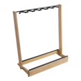 thumbnail image 1 of Rack de guitarra On-Stage Stands de carga lateral Madera natural, 1 of 1