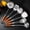 Natural-6, variant on Stainless Steel Cooking Utensils Set with Wooden Handle 12.5"-14" | 304-;Wooden handle-Anti-scald; length, hole-Easy to store;-Bridal shower,Xmas,thanksgiving,housewarming