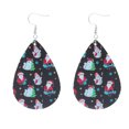 thumbnail image 1 of XWSHYW Pendientes Pendientes con Forma de Gota Que Cuelgan con Gancho de Navidad para Mujer, Joyería para Fiesta de Navidad, 1 of 5