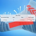 thumbnail image 3 of Cloaraye Kids Youth Running Socks Non Slip Ankle Socks for Boys Girls 5-16 Years Old, 3 of 5