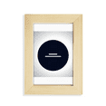thumbnail image 1 of White Music Half Rest Note Black Desktop Display Photo Frame Picture Art Painting 5x7 inch, 1 of 3