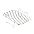 thumbnail image 4 of 2Pcs Air Fryer Rack 304 Stainless Steel Dehydrator Rack With 4 Barbecue Sticks For 8QT Dual Basket Air Fryer, 4 of 8