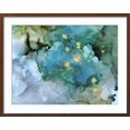 thumbnail image 2 of Art.com Aqua Brume I Art Print by Victoria Borges, Brown Frame Wall Art, 29" x 23", 2 of 5
