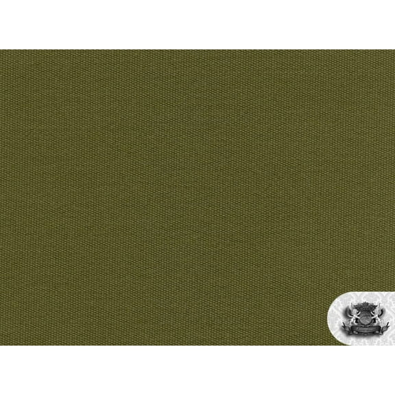 Water Resistant Fabric OUTDURA 09 OLIVE Sold by the Yard / 56" Wide / with UV PROTECTION