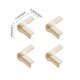 thumbnail image 3 of Juego de protectores de esquinas con bordes suaves de PVC para muebles, absorción de impactos, adhesivos, múltiples formas, beige, 4 piezas, 3 of 6