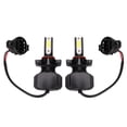 thumbnail image 1 of 2PCS 5202 H16 PSX24 60W 6000K L5 LED Headlight Conversion Kit Headlamp Fog Light Bulbs, 1 of 8