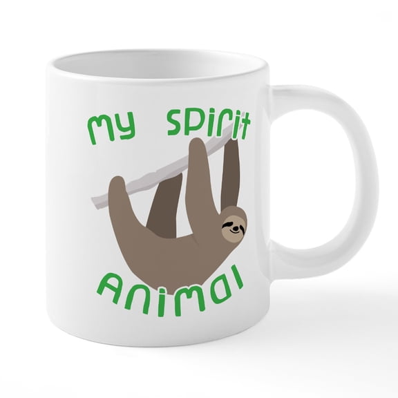 CafePress - My Spirit Animal - 20 Oz White Ceramic Mega Mug