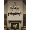 thumbnail image 2 of Livex Lighting Cape May Chandelier in Olde Bronze, 2 of 5