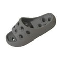 thumbnail image 4 of Censtreet Shower Shoes Quick Drying Slippers for Women Men, Non Slip House Shoes Cushioned Bathroom Slippers Indoor Outdoor Soft Platform Sandals for Living Room College Dorm Beach SPA Gym Pool, 4 of 7