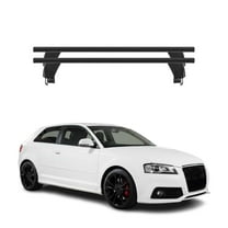 Top Roof Racks Cross Bars fits Audi A3 8P 2008-2012 2Door Black Aluminium