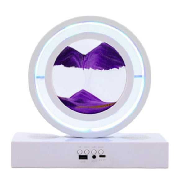 Bluetooth Audio Quicksand Painting Mood Table Lamp Night Light Sleeping Lamp Decorative Gift Quicksand Ornaments Internet Popularity Table Lamp