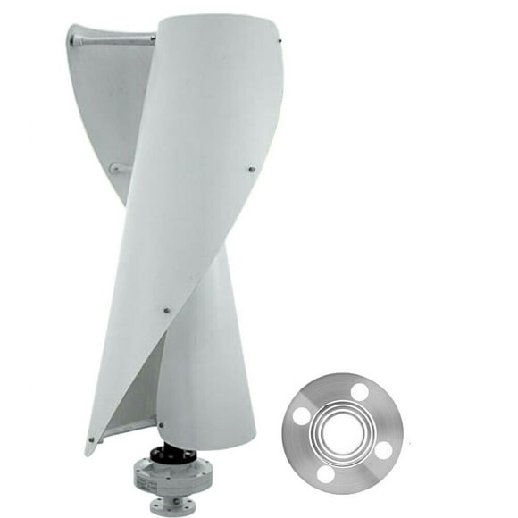 12V/24V 400W Vertical Helix Wind Power Turbine Generator Kit For Household Hybrid Solar Wind System ,Easy Installation