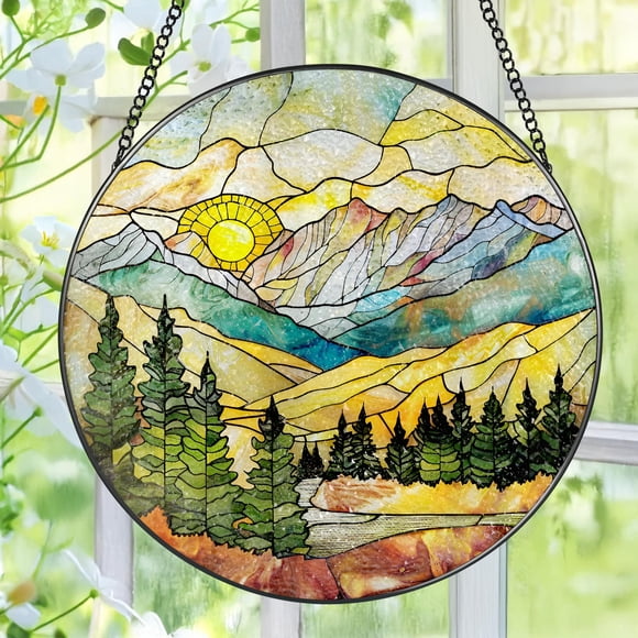 Vidriera colgante de la cordillera de Pauyadu, 20 cm