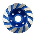 thumbnail image 1 of 4in Diamond Segment Grinding Wheel Angle Grinder Disc for Granite Stone Marble Masonry Concrete Cut, 1 of 8