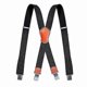 thumbnail image 1 of Adjustable X-Back Straps with Metal Clips, Unisex Design, Black, Single Pack, 1 of 5