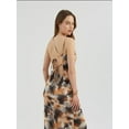 thumbnail image 4 of 2 Pieces: Tie Dye Spaghetti Strap Cami Top & Tie Dye High Waist Slip Maxi Skirt, 4 of 6