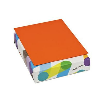 Yellow Vellum - Mohawk BriteHue 8.5 x 11 Orange Paper 60lb Vellum Text 500/Ream (103655)