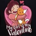 thumbnail image 3 of CafePress - My Cat Is My Valentine Sweatshirt - Pullover Hoodie, Classic & Comfortable Hooded Sweatshirt, 3 of 4
