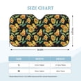 thumbnail image 3 of Bingfone Sunflowers And Bird Car Windshield Sunshade,Sun Foldable Sun Shield Sun Visor for Car - Small, 3 of 8