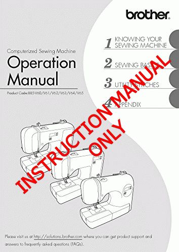 Brother Cp 7500 Sewing Machine Owners Instruction Manual Paperback Walmart Walmart Brother Cp 7500 Sewing Machine Owners Instruction Manual Paperback Walmart Walmart