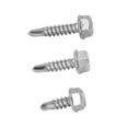 thumbnail image 2 of Tornillo de cabeza de arandela hexagonal, 150 piezas Tornillo autorroscante de acero inoxidable 304 Tornillo de acero inoxidable Rendimiento confiable, 2 of 8