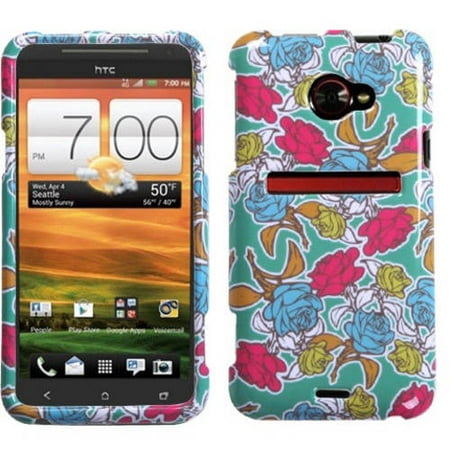 HTC Evo 4G LTE MyBat Protector Case, Rose Garden