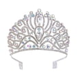 thumbnail image 1 of SHISUYAN 1pc Rhinestones Crystal Wedding Crown Shiny Bride Headpiece Crown Headwear, 1 of 8