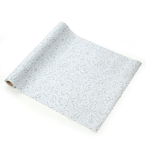 ConTact Brand Grip Prints NonAdhesive Shelf Liner, Granite Black