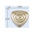 thumbnail image 5 of Cuenco triangular para entrenamiento de comida lenta para perros, cachorros, gatitos, alimentación de alimentos para mascotas, evita la asfixia, comedero para perros, color Beige Rojo Verde Cocina, Decoración y Otros, 5 of 5