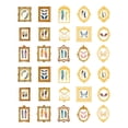 thumbnail image 4 of simhoa 30 Pcs Stickers DIY Decoration Supplies Journal Stickers for Card Making Journal C, 4 of 8