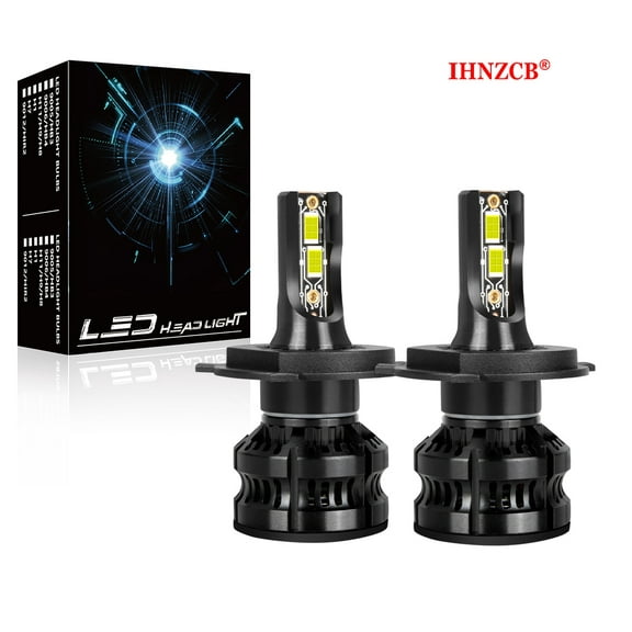 IHNZCB 9003/H4 LED Headlight High Beam or Low Beam Bulbs Conversion Kit Super Bright White
