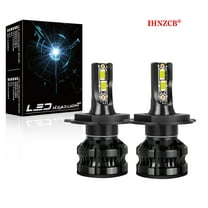 IHNZCB 9003/H4 LED Headlight High Beam or Low Beam Bulbs Conversion Kit Super Bright White