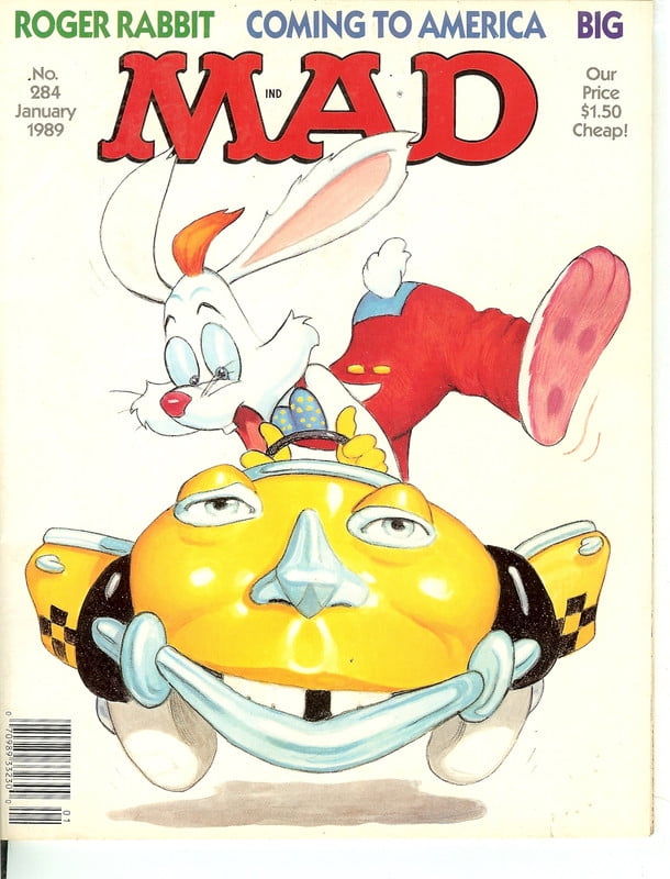 MAD Magazine Vintage Collectible #284 JAN 1989