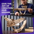 thumbnail image 4 of Kit de maquetas de madera UGEARS NASA Space Shuttle Discovery Adult, 4 of 7